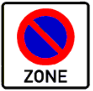 Verkehrszeichen eingeschränktes Halteverbot