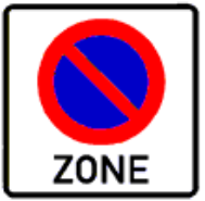 Verkehrszeichen eingeschränktes Halteverbot