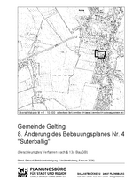 8. Änderung B-Plan Nr.4 Suterballig
