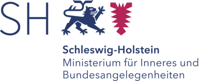 Bild vergrößern: Logo Bundesministerium für Inneres und Bundesangelegenheiten Schleswig-Holstein