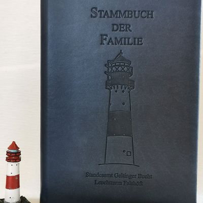 Bild vergrößern: Stammbuch der Familie (blau)